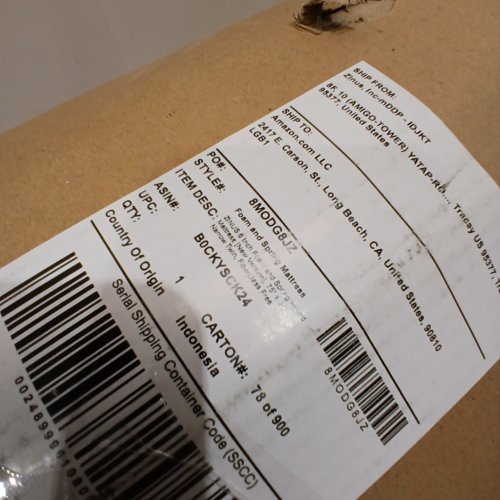 ZINUS FOAM AND SPRING HYBRID MATTRESS - 6" NARROW TWIN - (MODEL: ZU-MSSA2BZI-06N) image 4