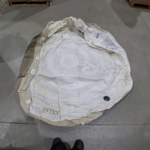 INTEX INFLATABLE CANOPY ISLAND FLOAT WITH DETACHABLE DOME COVER - 6.5FT X 4.9FT (MODEL:58292Q) image 2