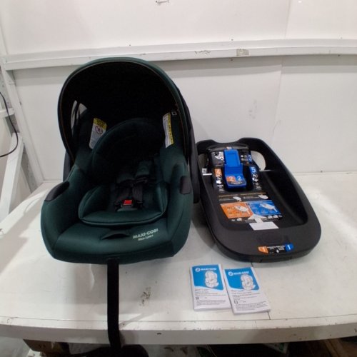 MAXI-COSI MICO LUXE+ INFANT CAR SEAT - UP TO 30LBS - TWILLIC GREEN (MODEL: 22366CTGR) image 4