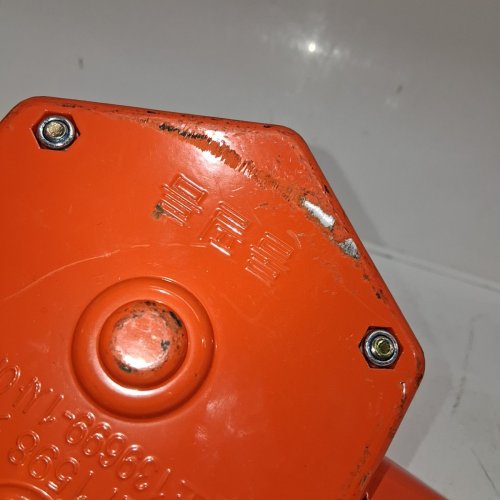 2PK CALIDAKA GREENHOUSE MANUAL HAND CRANK WINCH WITH SELF LOCKING SIDEWALL - ORANGE image 3