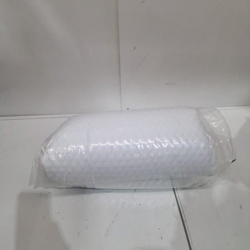 MARTHA STEWART MEMORY FOAM COOLING PILLOW - QUEEN (18" X 28") - WHITE/BLUE (MODEL: 1392500) image 2