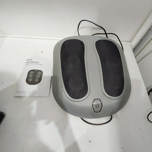 NECKTECK SHIATSU FOOT MASSAGER WITH HEAT - BLACK (MODEL: NK-FM-100-BLK) image 3
