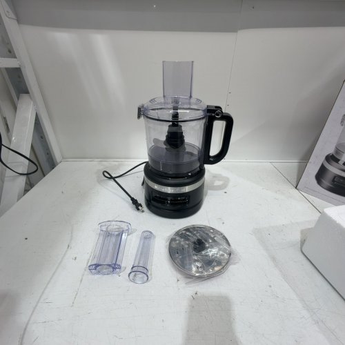 KITCHENAID ELECTRIC FOOD PROCESSOR - 7 CUP - MATTE BLACK (MODEL: KFP0718BM) image 4