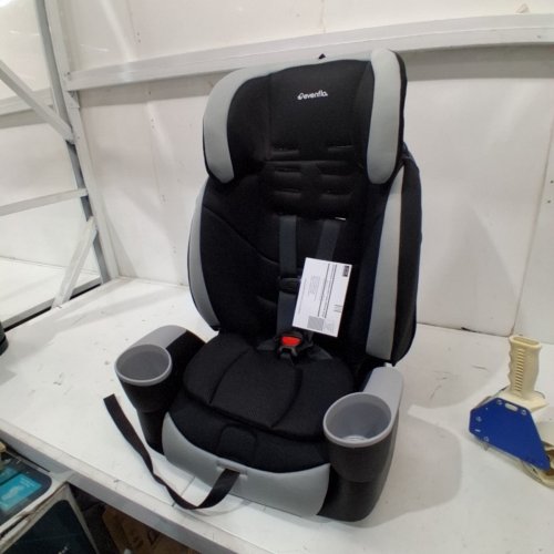 2-IN-1 EVENFLO MAESTRO SPORT BOOSTER CAR SEAT - 22LBS TO 110LBS MAX - GRANITE (MODEL: 34912203C) image 3