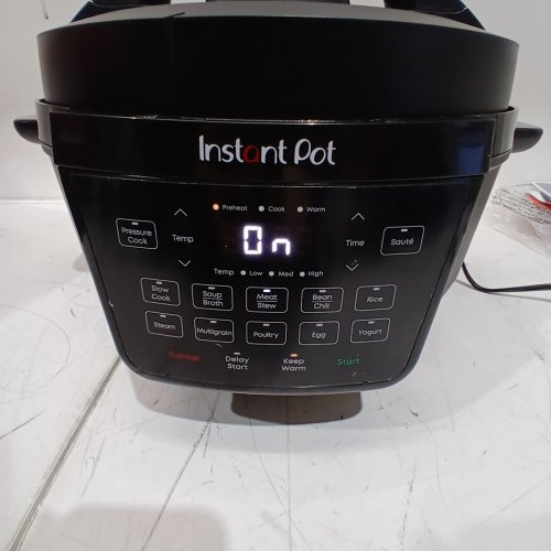 INSTANT POT 7-IN-1-DUO WIDE BASE ELECTRIC PRESSURE COOKER-7.5QT-BLACK-(MODEL:DUPC801BK) image 2