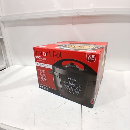INSTANT POT 7-IN-1-DUO WIDE BASE ELECTRIC PRESSURE COOKER-7.5QT-BLACK-(MODEL:DUPC801BK) image 6