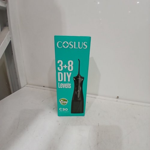 COSLUS ORAL IRRIGATOR WATER FLOSSER WITH 4 HEADS & 4 MODES- 300ML - BLACK (MODEL: C30) image 6
