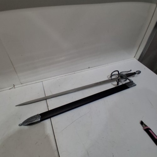 RITE EDGE ELEGANT RAPIER SWORD - 36" - STAINLESS STEEL/SILVER (MODEL: CN926998) image 2
