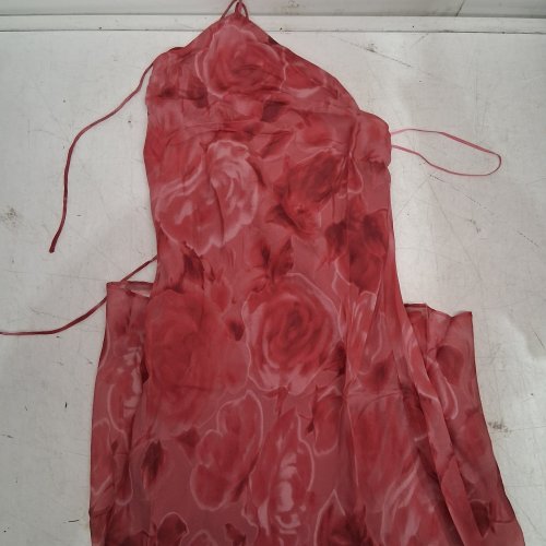 WOMEN'S RÉALISATION THE ELECTRA HALTER DRESS - MEDIUM - CRUSH image 3