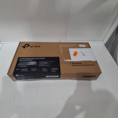 TP-LINK 18 PORT GIGABIT EASY SMART SWTICH WITH 16 PORT POE+ - BLACK (MODEL: TL-SG1218MPE) image 5