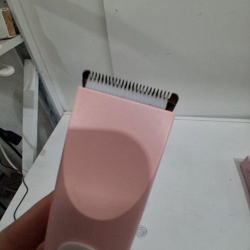 WOMEN'S ELECTRIC DUAL HEADED SHAVER BIKINI TRIMMER - 2-IN-1, USB RECHARGEABLE - PINK (MODEL: ZB-0236L) image 5