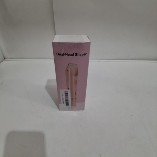 WOMEN'S ELECTRIC DUAL HEADED SHAVER BIKINI TRIMMER - 2-IN-1, USB RECHARGEABLE - PINK (MODEL: ZB-0236L) image 6
