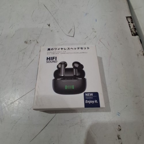 B BLAST! I52 BLUETOOTH WIRELESS EARBUDS WITH BATTERY INDICATOR - BLACK image 4