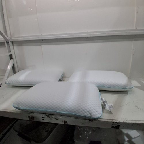 3PK MARTHA STEWART DOWN ALTERNATIVE PILLOWS - QUEEN - WHITE image 2