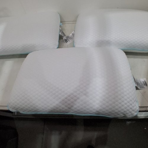 3PK MARTHA STEWART DOWN ALTERNATIVE PILLOWS - QUEEN - WHITE image 4