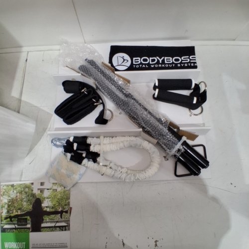 BODYBOSS TOTAL WORKOUT SYSTEM - BLACK / GREEN (MODEL: 2.0) image 4