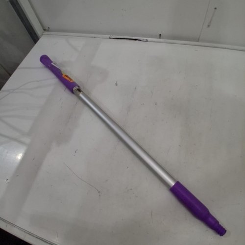 SPARTA ALUMINUM BROOM MOP HANDLE - 30" REPLACEMENT HANDLE WITH ACME THREADED TIP FOR COMMERCIAL CLEANING - PURPLE image 3