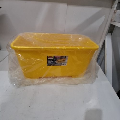 RUBBERMAID GLASS CLEANING BUCKET - 21" - YELLOW/BLACK - (MODEL: 2221958) image 2