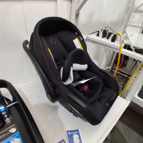 MAXI-COSI MICO LUXE+ INFANT CAR SEAT, LIGHTWEIGHT, EASY INSTALL WITH MAXILOCK - 30LB MAX - BLACK (MODEL: 22366CDBK) image 4