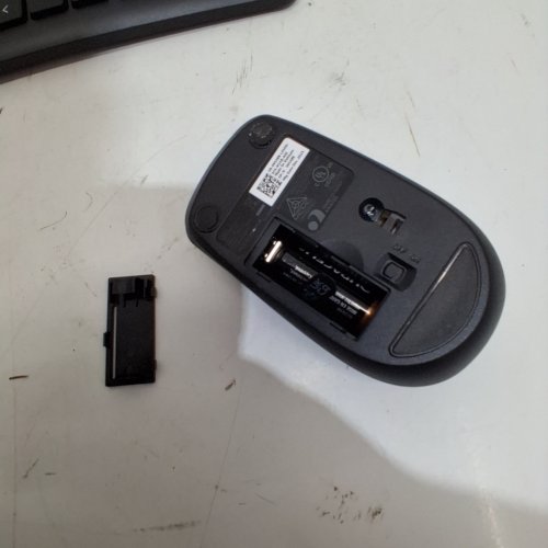 2PC DELL WIRELESS MOUSE AND KEYBOARD SET - BLACK (MODEL: KM3322W) image 2