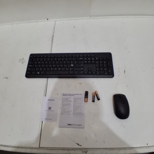 2PC DELL WIRELESS MOUSE AND KEYBOARD SET - BLACK (MODEL: KM3322W) image 3