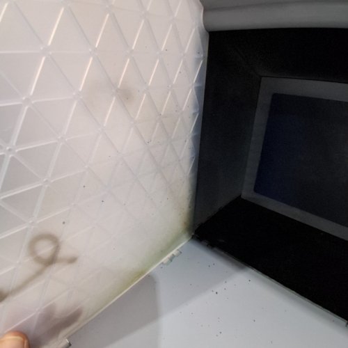 PORTABLE FOLDABLE AIRBRUSH SPRAY BOOTH WITH 4 LED LIGHTS, DUAL EXHAUST FANS, TURNTABLE AND 6FT EXTENSION HOSE - 5.2M³/MIN AIR FLOW (MODEL: AH-310) image 4