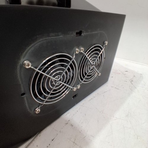 PORTABLE FOLDABLE AIRBRUSH SPRAY BOOTH WITH 4 LED LIGHTS, DUAL EXHAUST FANS, TURNTABLE AND 6FT EXTENSION HOSE - 5.2M³/MIN AIR FLOW (MODEL: AH-310) image 8