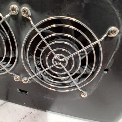 PORTABLE FOLDABLE AIRBRUSH SPRAY BOOTH WITH 4 LED LIGHTS, DUAL EXHAUST FANS, TURNTABLE AND 6FT EXTENSION HOSE - 5.2M³/MIN AIR FLOW (MODEL: AH-310) image 10