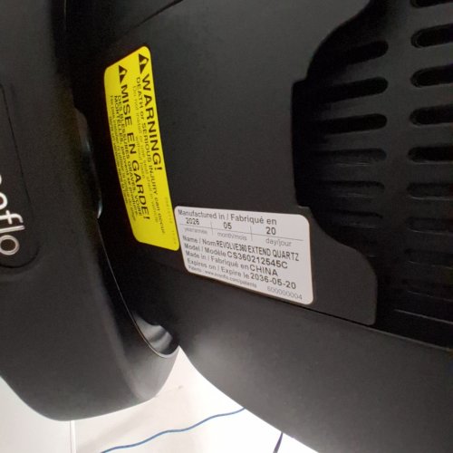 EVENFLO REVOLVE360 EXTEND ROTATING CAR SEAT - QUARTZ (MODEL:CS360212545C) image 2