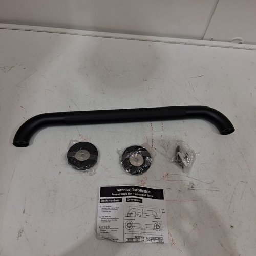 PEENED GRAB ASSIST BAR - 23" - PEENED/BLACK image 2