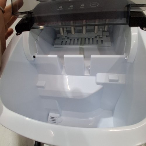 EUHOMY COUNTERTOP ICE MAKER - MAKES 26LBS/DAY - BLACK (MODEL: IM-06D) image 4