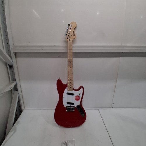 FENDER SQUIER SONIC MUSTANG ELECTRIC GUITAR - MAPLE FINGERBOARD - RIGHT HAND - TORINO RED (MODEL: 0373652558) image 2