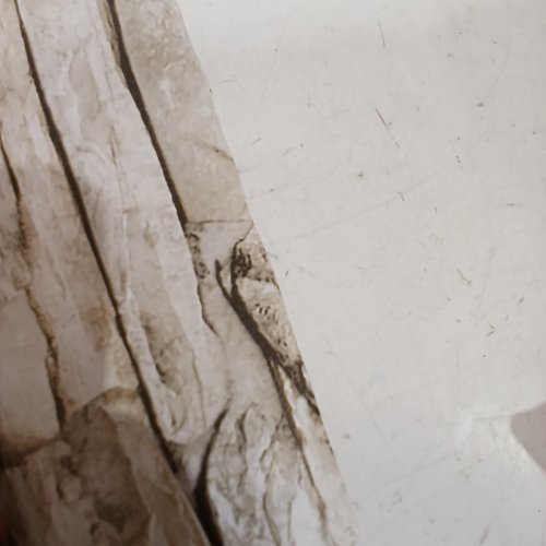 STONE-PATTERN SELF-ADHESIVE WALLPAPER - 21" ROLL - BEIGE / BROWN image 3