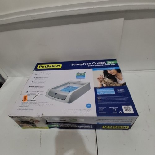 PETSAFE SCOOPFREE SELF-CLEANING LITTER BOX - GREY/LIGHT GREY - (MODEL: PAL00-16805) image 5