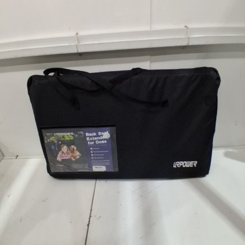 URPOWER WATERPROOF BACK SEAT EXTENDER FOR DOGS WITH POCKETS & STRAPS, NONSLIP - BLACK image 5