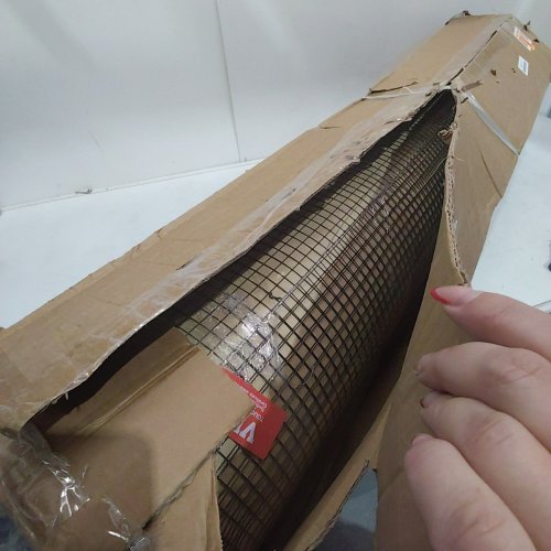 VEVOR HARDWARE WELDED CHICKEN WIRE FENCE ROLL - 19 GAUGE - 48'' X 100FT - BLACK - (MODEL: ‎SS19121248100) image 2