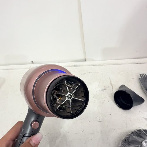 WAVYTALK IONIC EMITTING HAIR DRYER WITH DIFFUSER & CONCENTRATOR ATTACHMENTS - ROSE GOLD (MODEL: QL-5917BDC) image 2