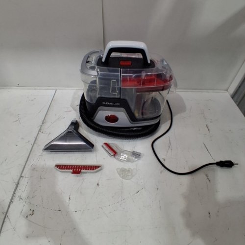 HOOVER CLEANSLATE PET PORTABLE CARPET AND UPHOLSTERY CLEANER/STAIN REMOVER - CLEAR/RED - (MODEL:FH14000) image 3