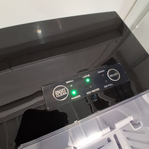 SWEETCRISPY COUNTERTOP ICE MAKER - 26LB - BLACK (MODEL: ZBJ-PP10A-BK) image 2