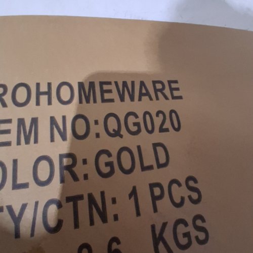 PROHOMEWARE ROUND WAVY MODERN BATHROOM VANITY MIRROR - 24" - GOLD (MODEL: QG020) image 2