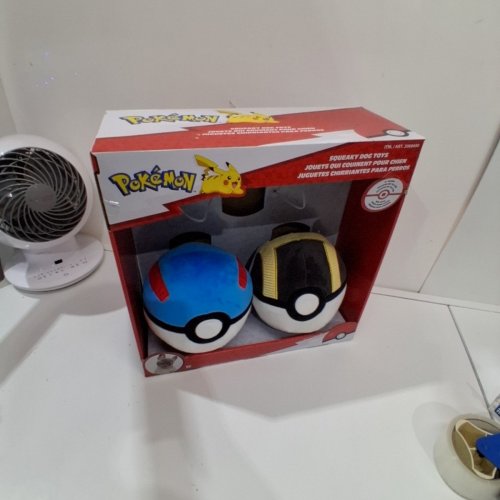2PC POKÉMON PLUSH SQUEAKY DOG TOYS - MULTICOLOR (ITEM: 2068680) image 3