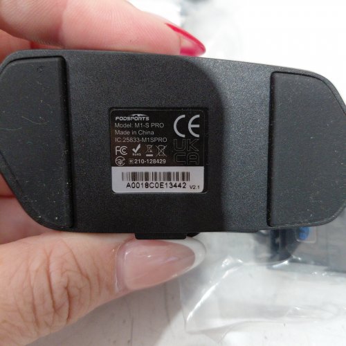 FODSPORTS LONG DISTANCE BLUETOOTH INTERCOM HEADSET KIT - 8-WAY 2000M RANGE - BLACK (MODEL: M1-S PRO) image 2