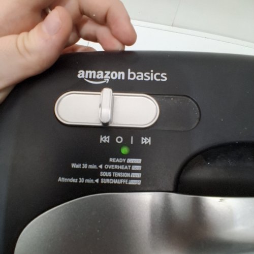 AMAZON BASICS 8-SHEET CROSS-CUT PAPER SHREDDER AND CREDIT CARD SHREDDER - BLACK image 2