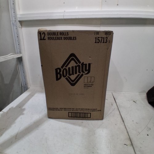 12PK BOUNTY DOUBLE ROLLS SELECT-A-SIZE PAPER TOWEL - WHITE (MODEL: 15713) image 2