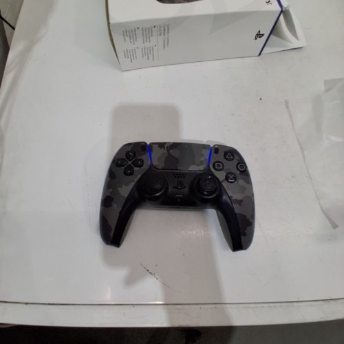 SONY DUALSENSE WIRELESS CONTROLLER - PLAYSTATION 5 (PS5) CONTROLLER - GREY CAMOUFLAGE (MODEL: CFI-ZCT1W) image 3