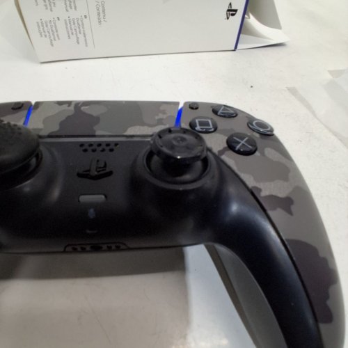 SONY DUALSENSE WIRELESS CONTROLLER - PLAYSTATION 5 (PS5) CONTROLLER - GREY CAMOUFLAGE (MODEL: CFI-ZCT1W) image 4