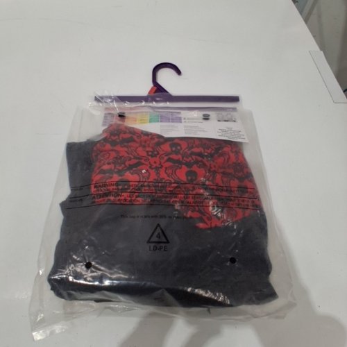 RUBIES VAMPIRE COSTUME DRESS - SMALL (4-6) - RED AND BLACK (STYLE: VAMPIRE) image 3