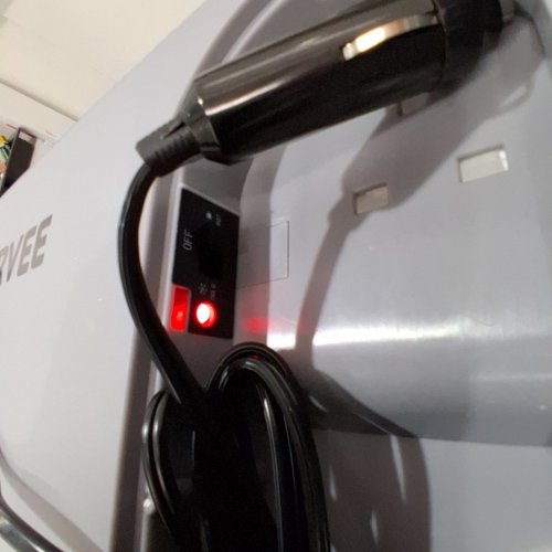 GARVEE PORTABLE CAR ELECTRIC COOLER & WARMER - 32QT - LIGHT GREY (MODEL:PAE_33KMVWQ8) image 2