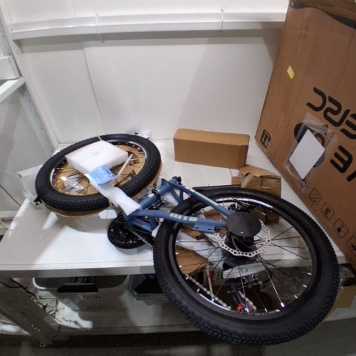 GLERC KIDS MOUNTAIN BIKE WITH 21 SPEED AND FRONT SUSPENSION - 20" - BLUE (BG1033A20BLU) image 2