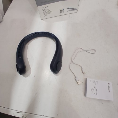 JISULIFE LIFE3 5-SPEED PORTABLE NECK FAN - OSFM - BLUE (MODEL: FA14) image 4